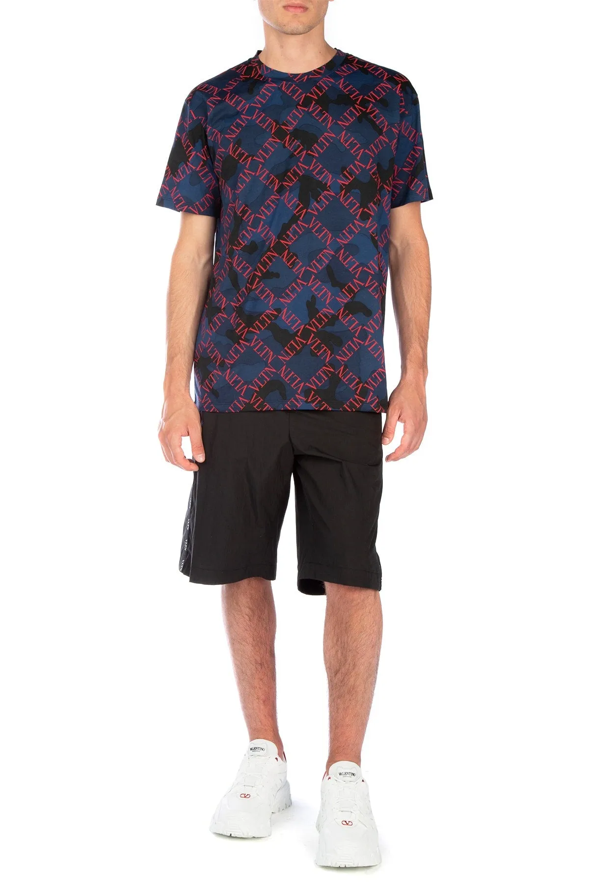 Valentino VLTN Piping Bermuda Shorts