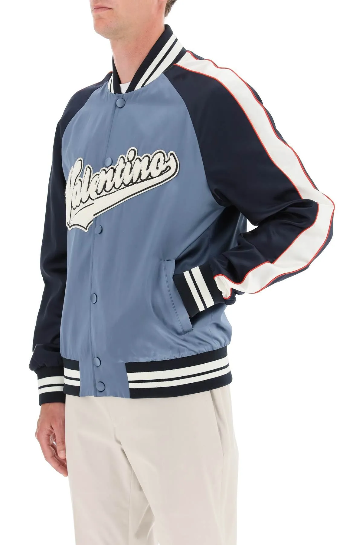 ValentinoButtoned Long-Sleeved Jacket