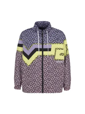 Versace Greca Monogram Zipped Jacket