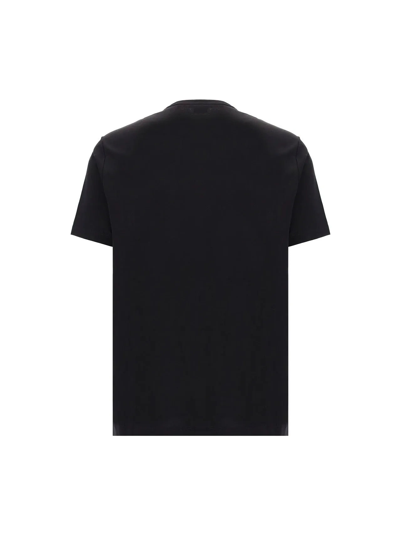 Versace Logo Embroidered Round-Neck T-Shirt