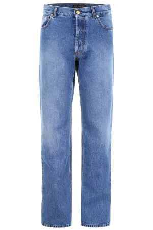 Versace Straight-Leg Denim Jeans
