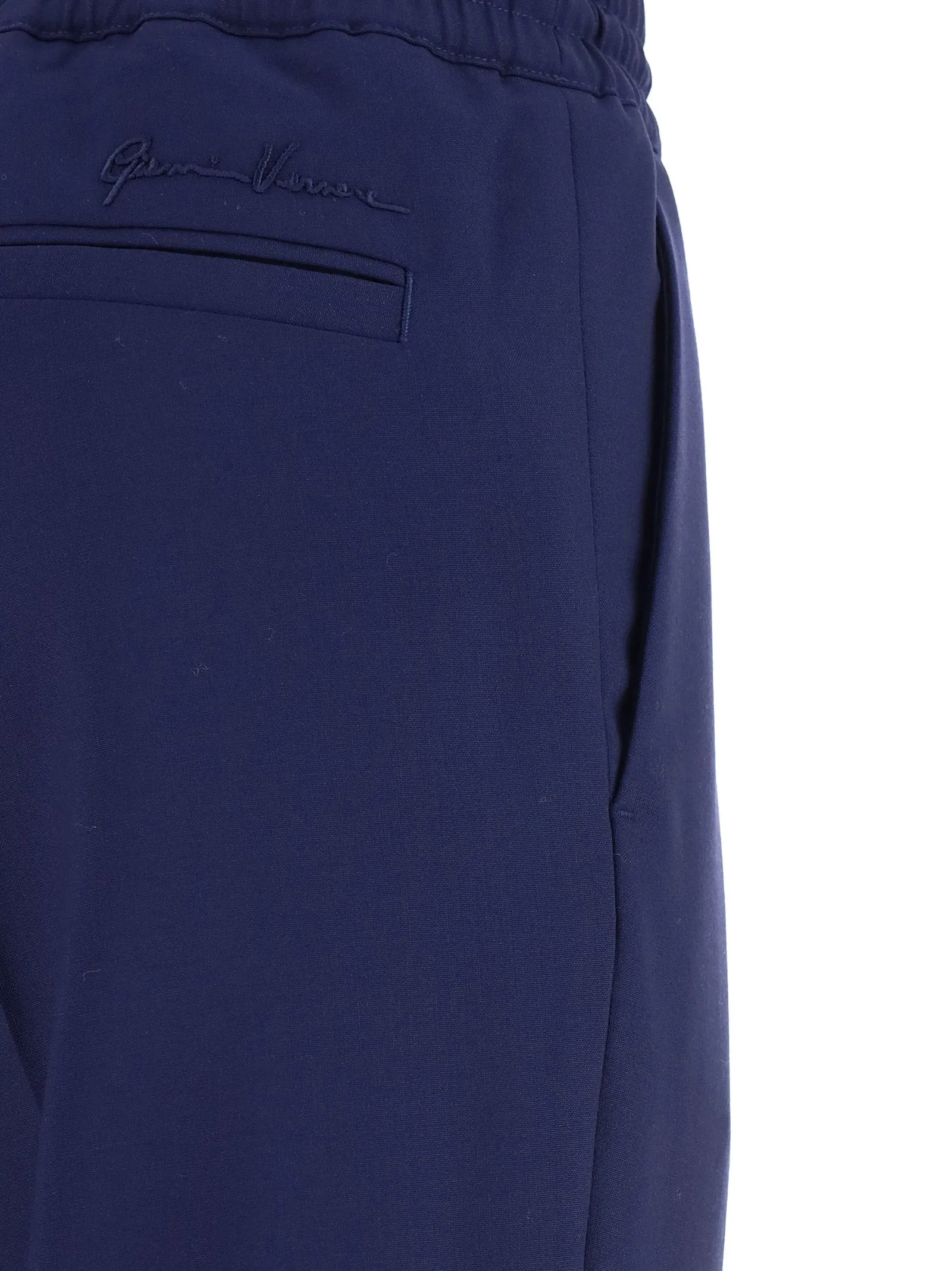 Versace Straight-Leg Drawstring Track Pants