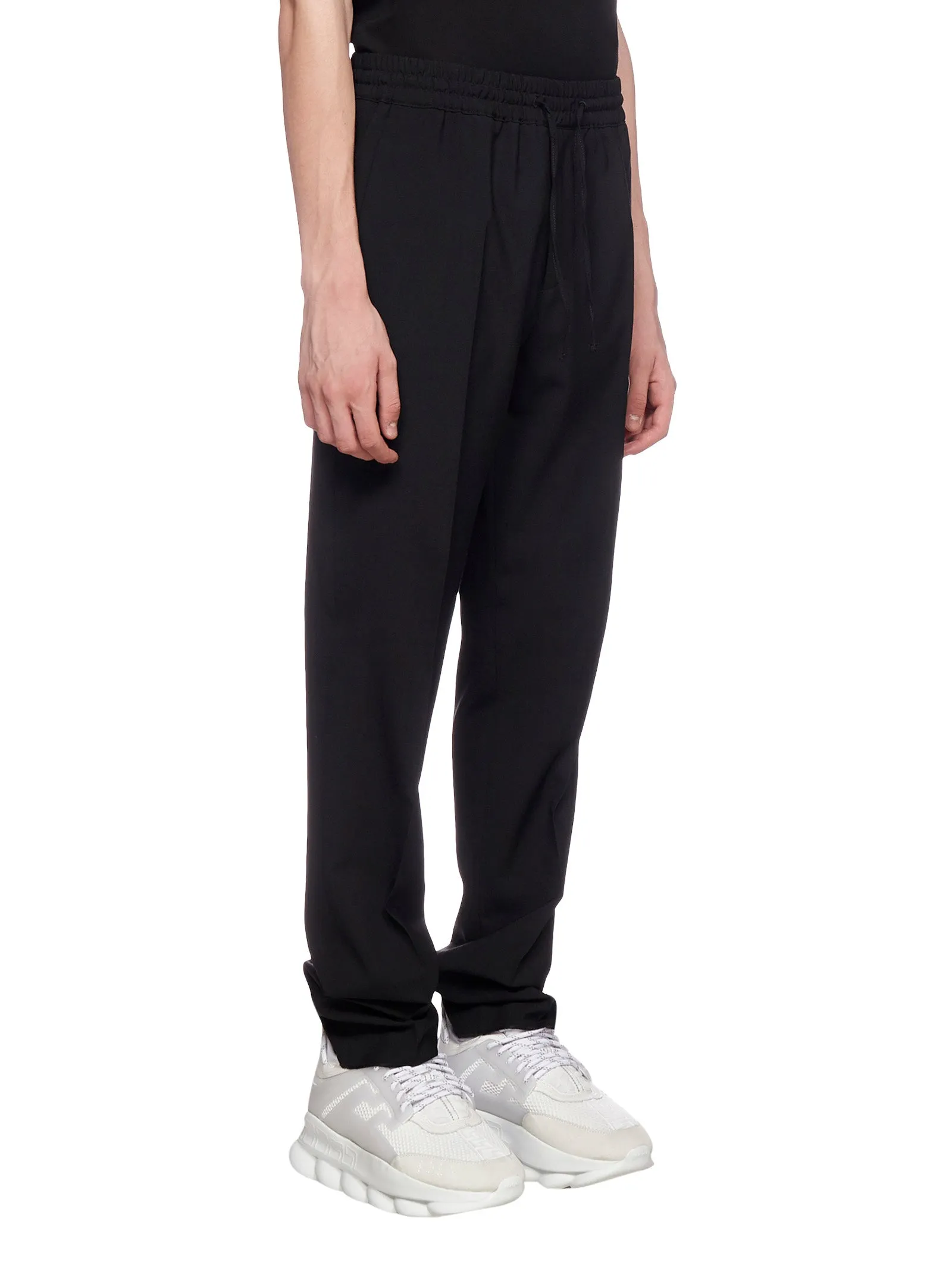 Versace Straight Leg Drawstring Track Pants