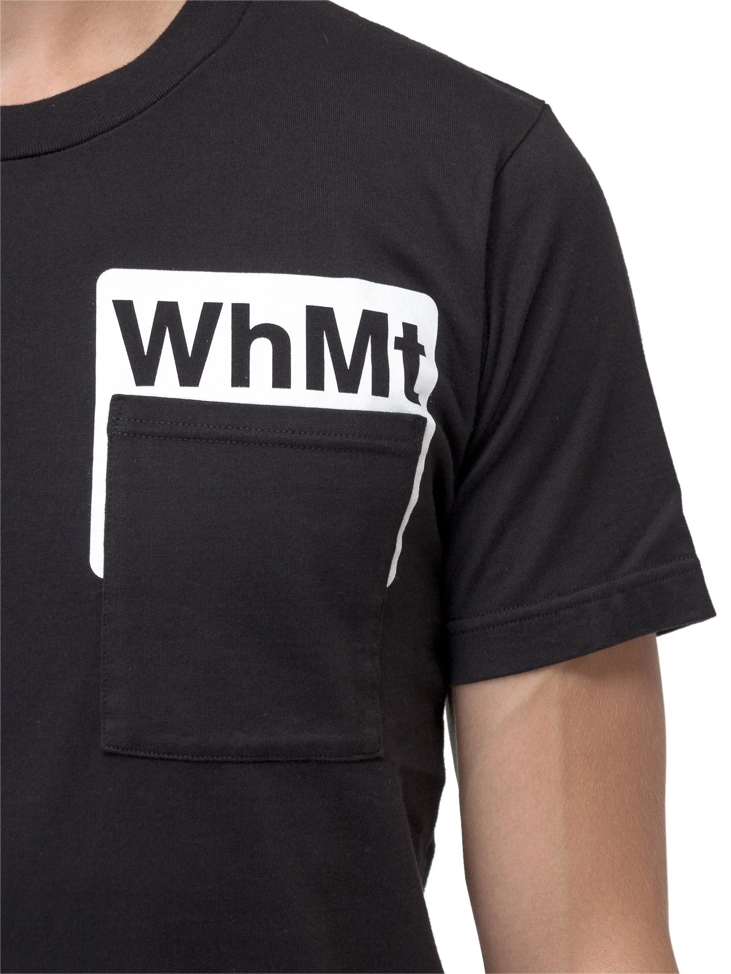 White Mountaineering Logo Print Pocket T-Shirt