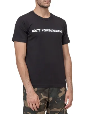 White Mountaineering Logo Print T-Shirt