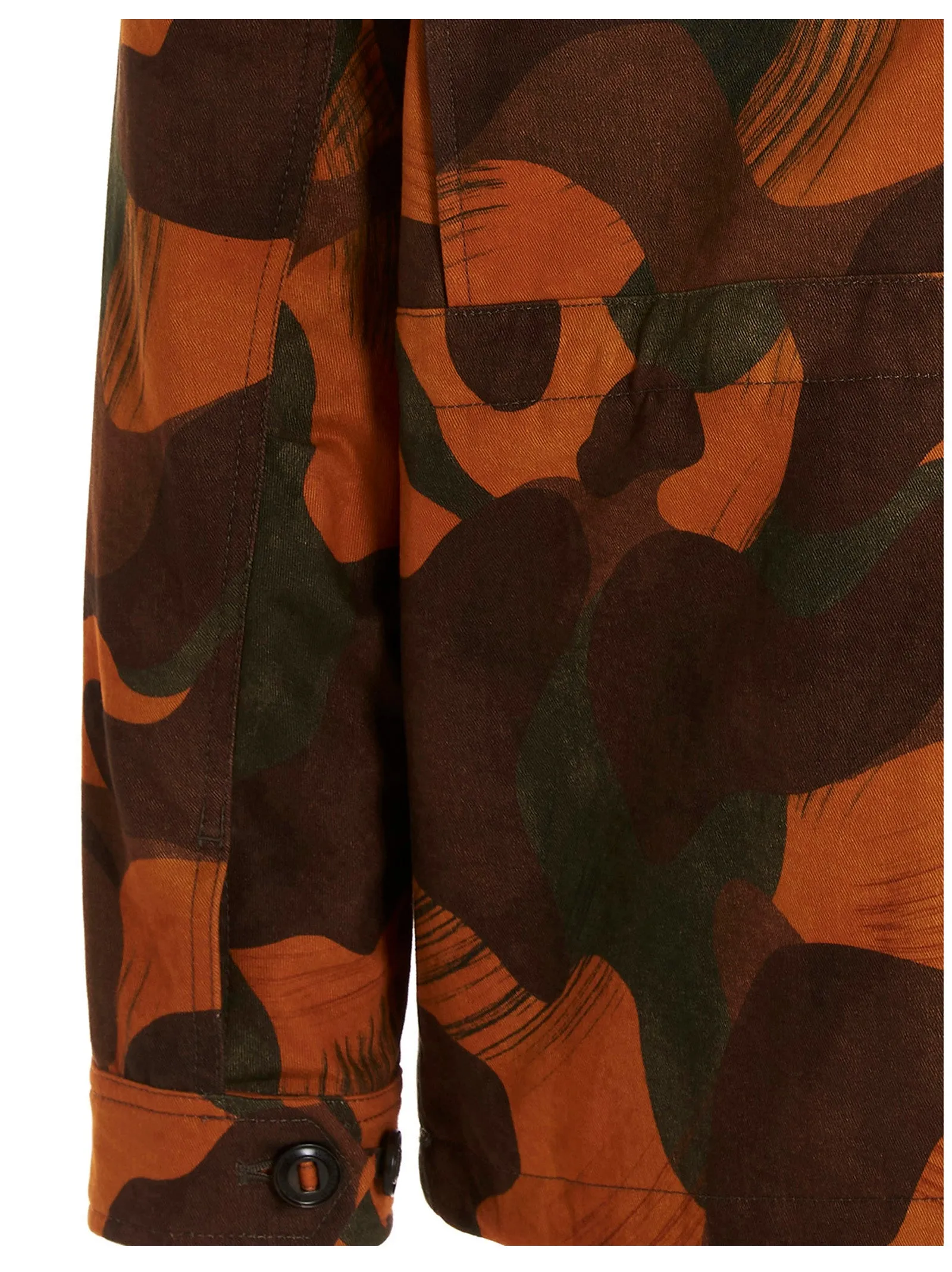 Woolrich Camouflage Printed Zip-Up Jacket