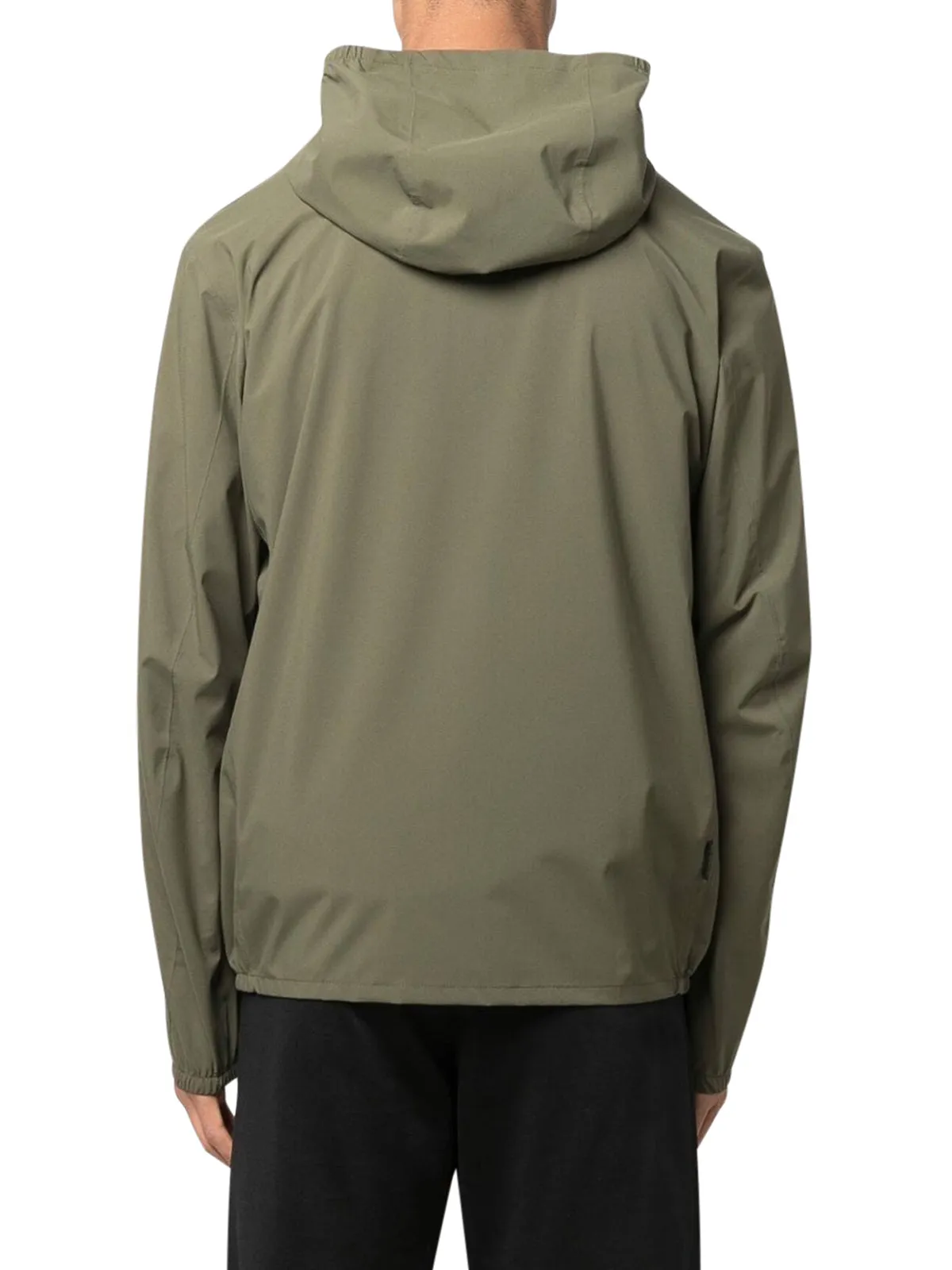 Woolrich Logo Patch Zip-Up Jacket