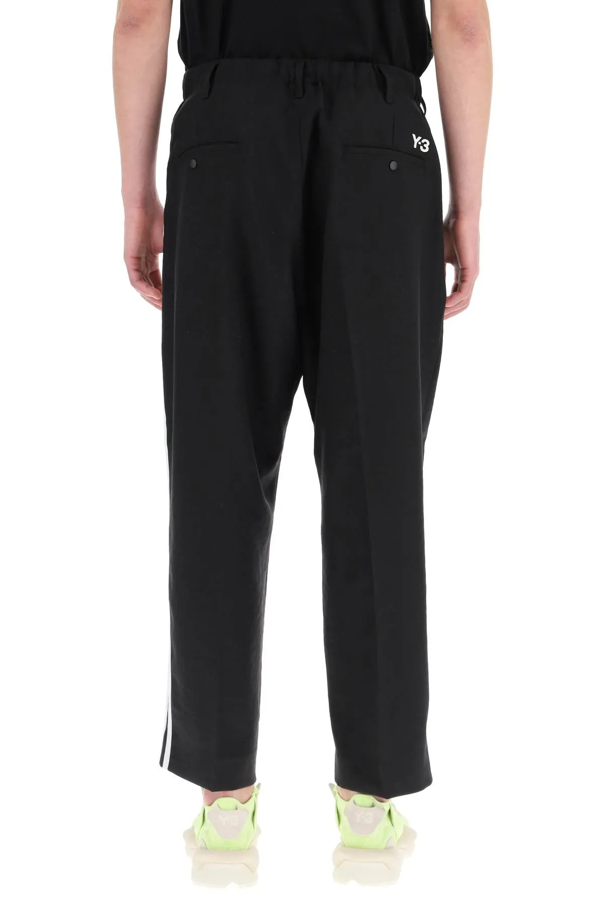 Y-3 Drop-Crotch Drawstring Track Pants