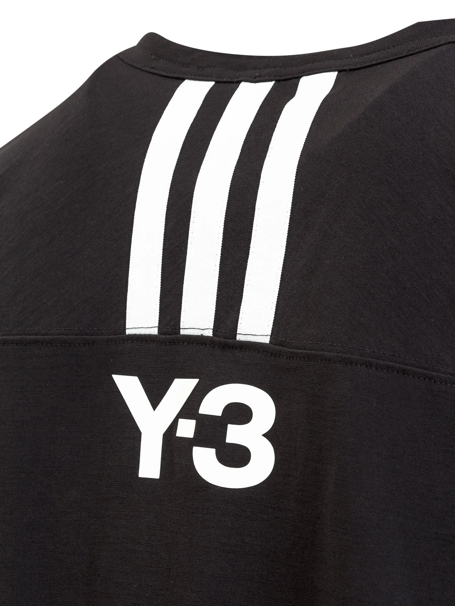 Y-3 Logo Printed Crewneck T-Shirt