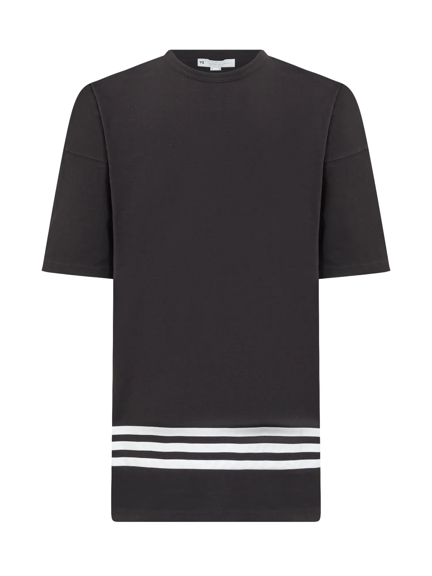 Y-3 Logo Printed Crewneck T-Shirt