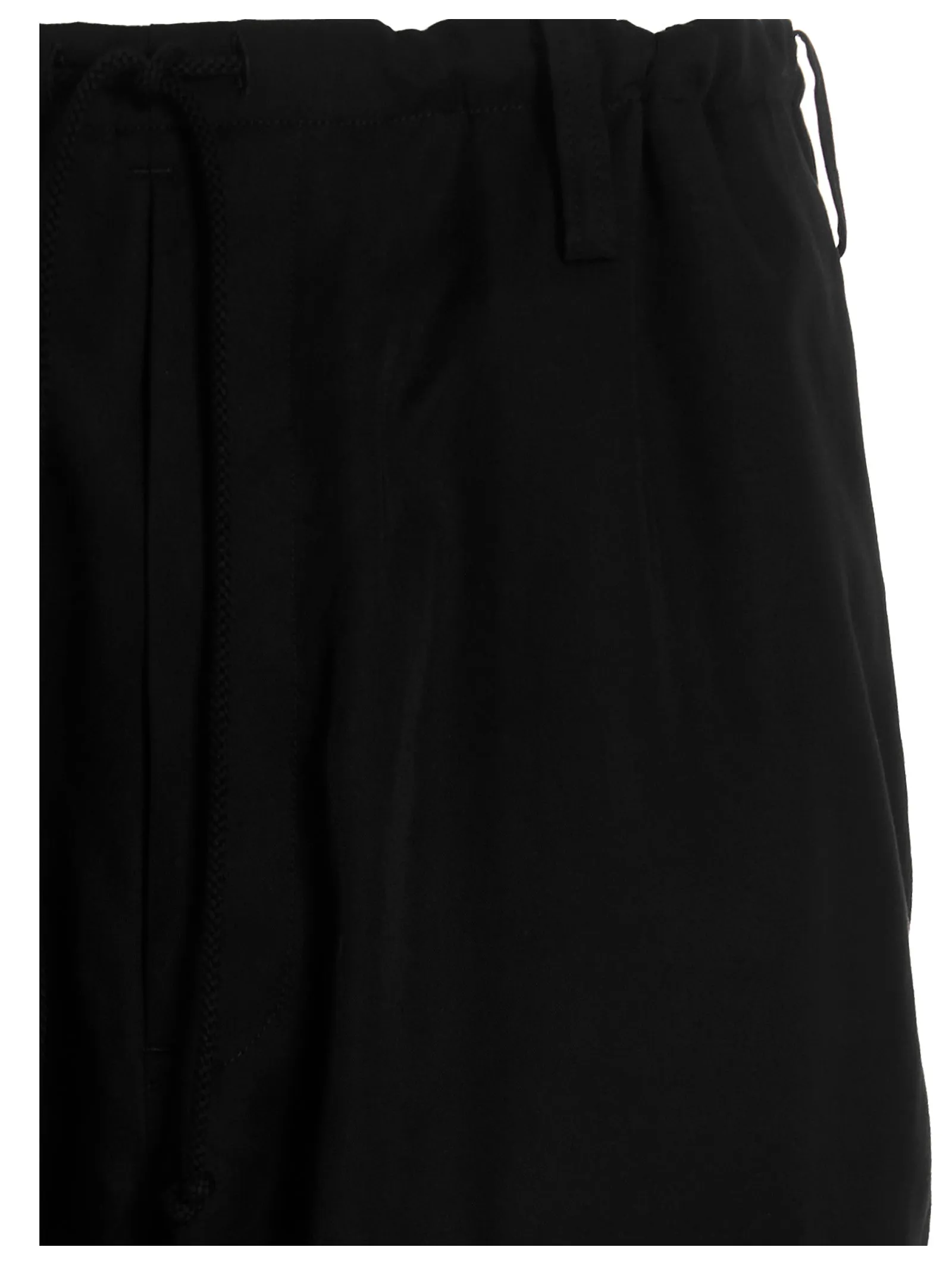 Yohji Yamamoto Straight Leg Drawstring Pants