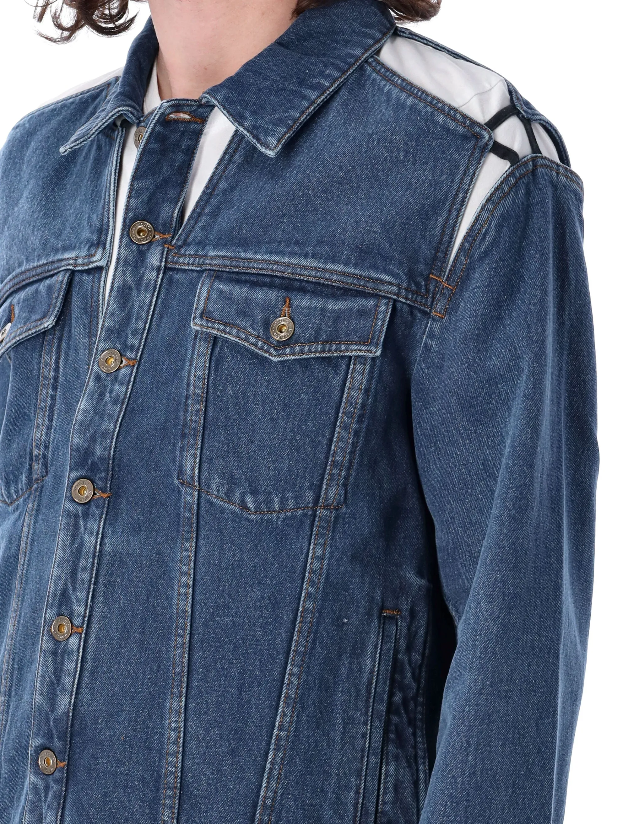 Y/Project Classic Peep Show Denim Jacket