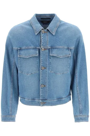 Z Zegna Buttoned Long-Sleeved Denim Jacket