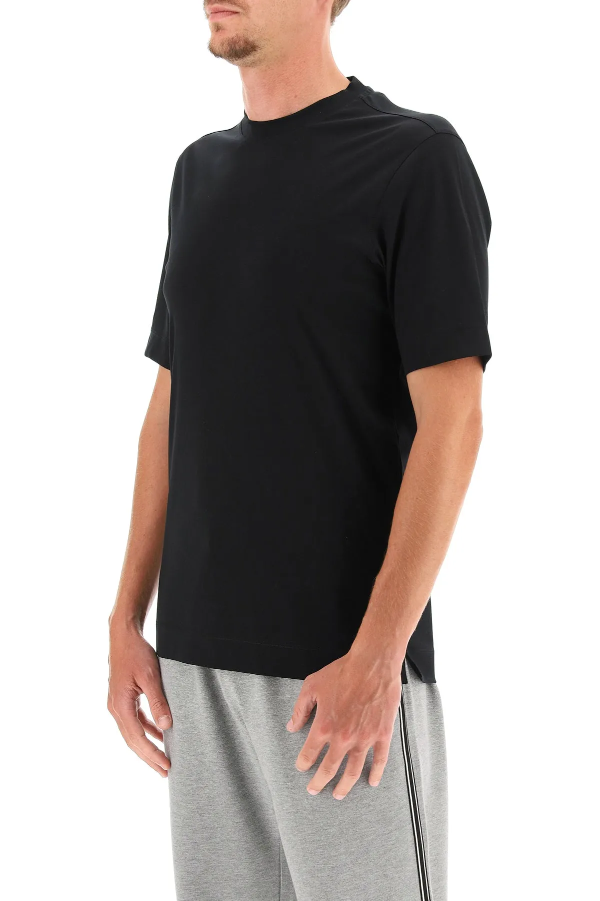 Z Zegna Crewneck Short-Sleeved T-Shirt