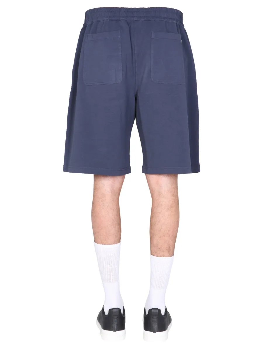 Z Zegna Elasticated Waist Bermuda Shorts