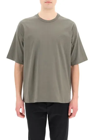 Z Zegna Logo Printed Crewneck T-Shirt