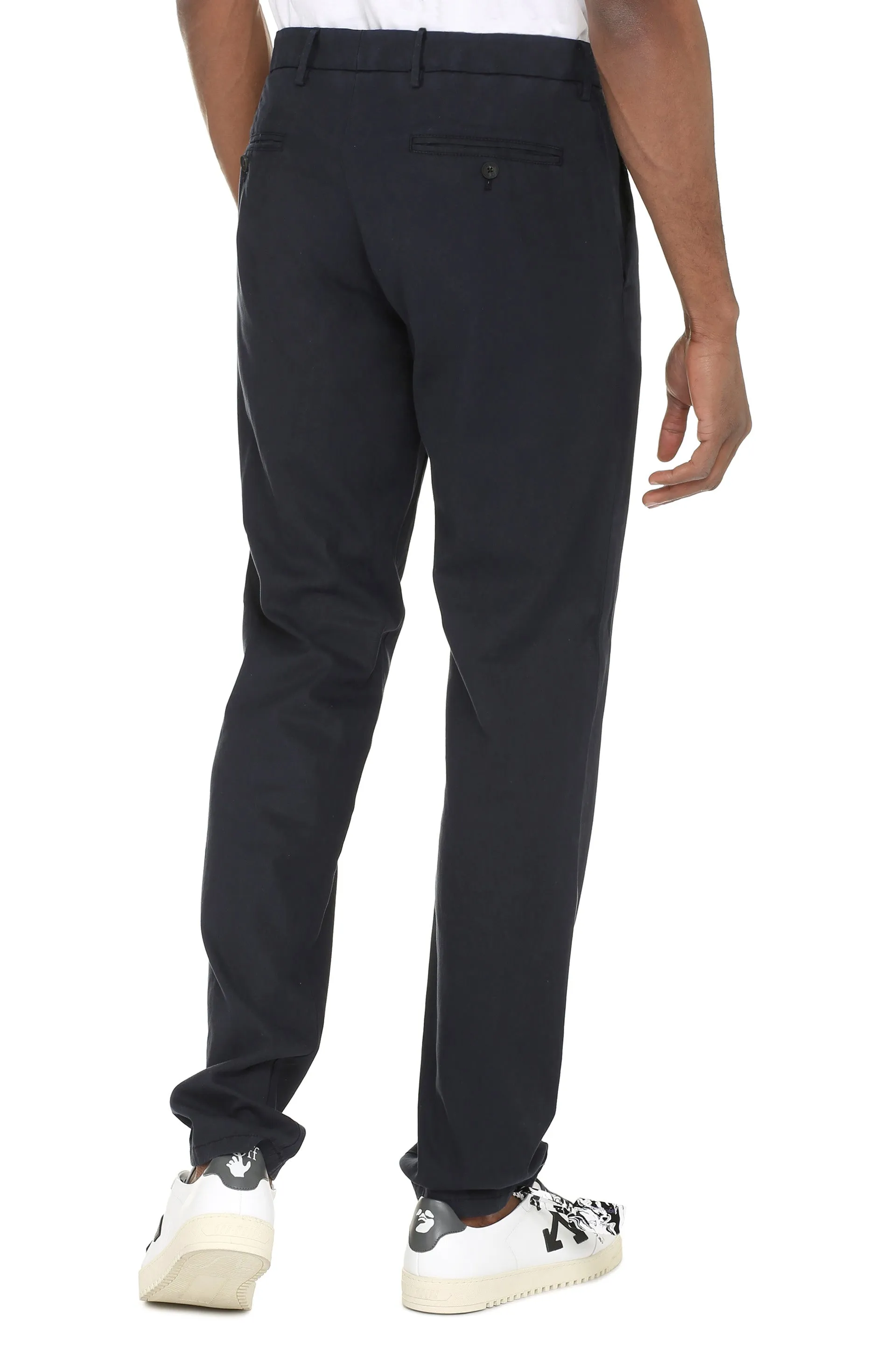Z Zegna Mid-Waisted Straight Leg Pants