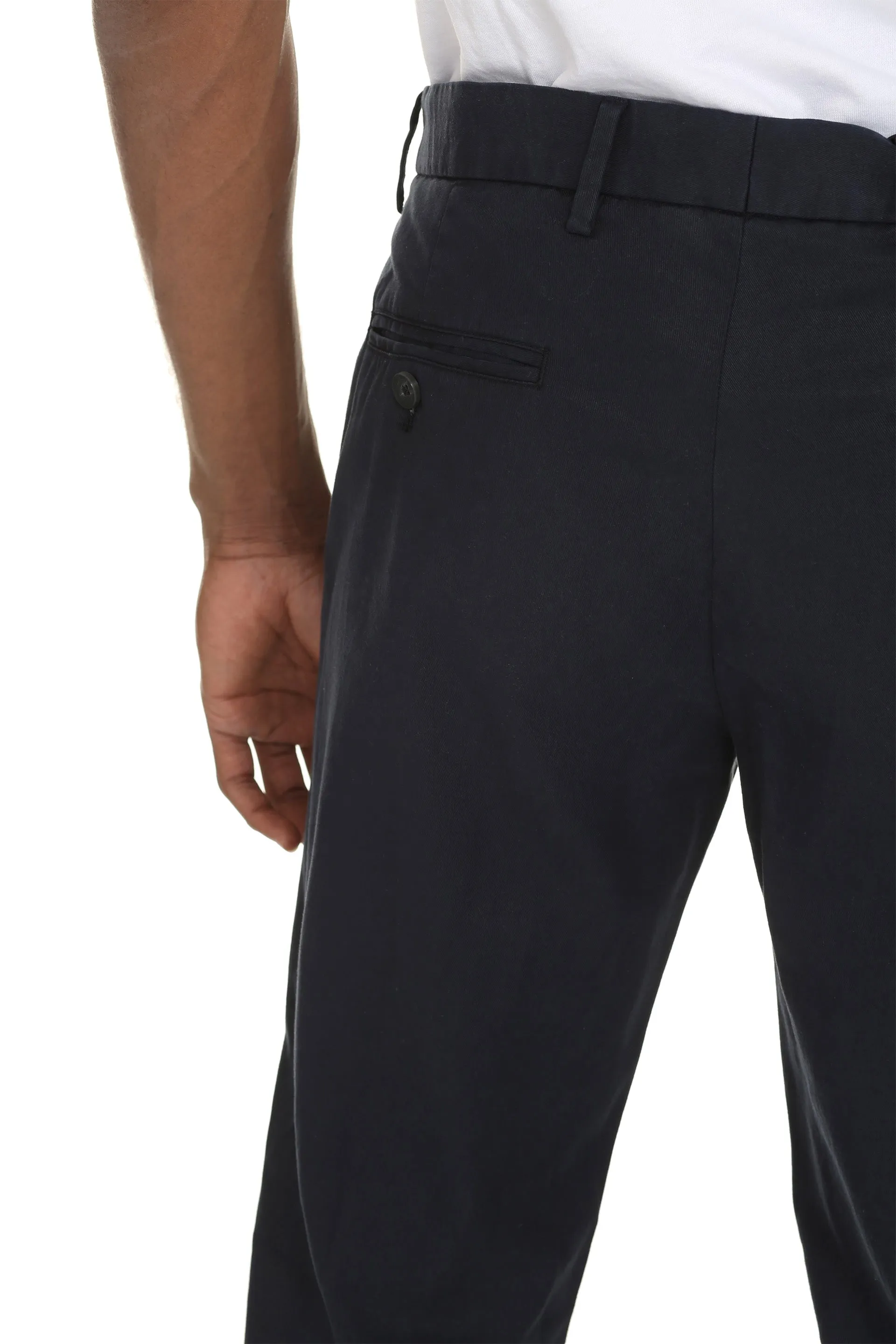 Z Zegna Mid-Waisted Straight Leg Pants