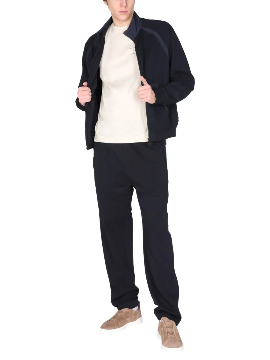 Z Zegna Straight Leg Jogging Trousers